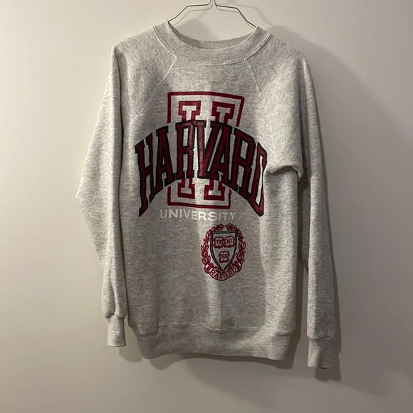 Hanes Her Way Tops - Vintage Harvard Women’s Crewneck